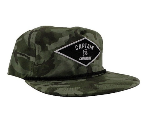 Gorra Plana Captain Fin Phillips Camo Importada