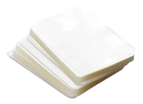 Pack 30 Laminas Termolaminado Plastifica Micas Doble Carnet