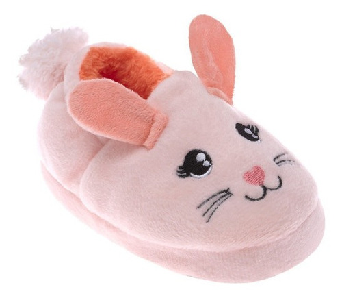 Pantufa Infantil Antiderrapante Menina Coelhinha Pimpolho