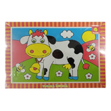 Puzzle Vaca 4pz. Banquito Argentino A110 Milouhobbies 