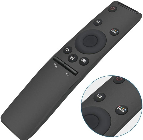 Control Remoto Para Samsung Uhd Ku6400 Smart Tv Curvo