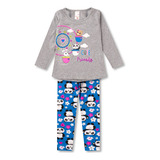 Conjunto Infantil Feminino Roupa De Inverno Menina