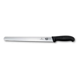 Victorinox Cuchillo De Corte De Borde Ondulado Mango Negro