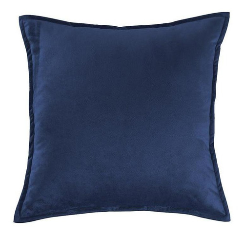 Funda De Cojín Velvet Azul  47 X 47 Cm Vianney