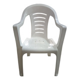 Sillon Plastico Reforzado  Antidesliz Savoy Blanco Premium