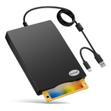 Lector De Disquete, Lector De Disquete Externo Dual Usb 2.0 