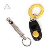 Clicker + Apito Para Treinamento De Cães Adestramento De Cão