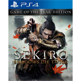 (2)ria Sekiro Game Of The Year Cod Playstation 4