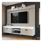 Conjunto Home Theather Rack E Painel Com Prateleira Wt