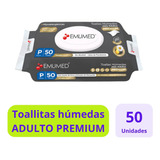 Emumed Premium Toallitas Húmedas Adulto 1x50uds