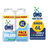 Omo Detergente Líquido Para Diluir 500ml- Pack X2