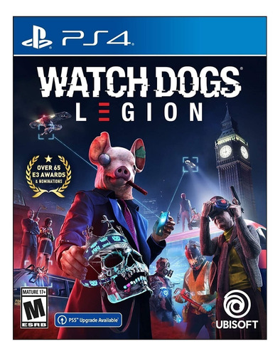 Juego Watch Dogs Legion Ps4 Fisico Nuevo