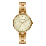 Relogio Mondaine Feminino Dourado 32474lpmvde1