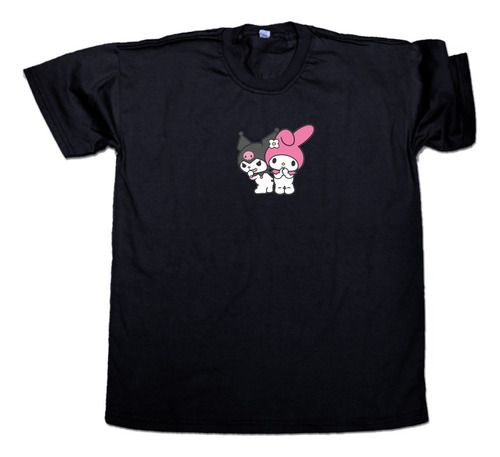 Remera Kuromi Y My Melody Algodón