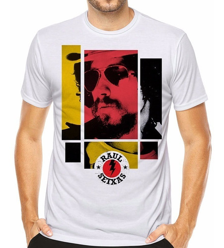 Camiseta Camisa Raul Seixas Bandas De Rock Rock And Roll