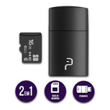 Cartão De Memória Sd + Leitor Usb Classe 10 16gb - Mc162