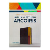  Biblia Rvr 1960 De Estudio Arcoíris Indice Terracota Símil 