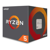 Processador Gamer Amd Ryzen 5 2600 Yd2600bbafbox  De 6 Núcleos E  3.9ghz De Frequência