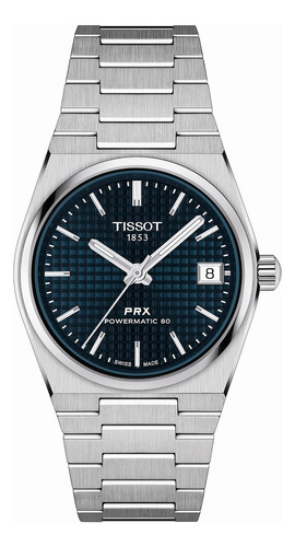 Reloj Tissot Prx Powermatic 80 Lady 35mm T1372071104100