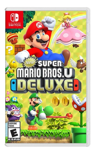 New Super Mario Bros U Deluxe Nintendo Switch Entrega Ya 