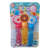 Lollipop Bubble Set X 3 Burbujeros Candy 53660