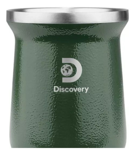 Mate De Acero Térmico Antiderrame Irrompible Discovery Vaso 