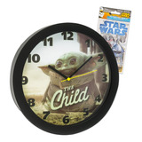 Baby Yoda - Reloj De Pared Para Niños Y Adultos, Paquete ~.