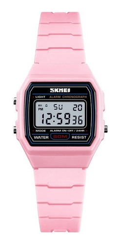 Reloj Niños Chicos Mujer Skmei 1460 Digital Vintage Impacto