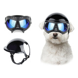 Gafas Para Perros Y Casco Para Perros Pequeños