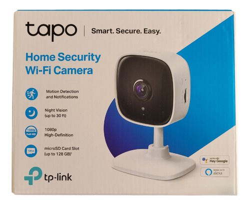 Camara De Vigilancia Wireless Tp-link Tapo C100. Plug & Play