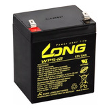 Bateria Agm 12v 5ah Long Sp12-5 Para Nobreak Automação