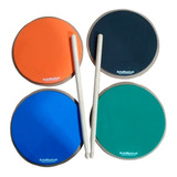 Pad Practicador De Batería Varios Colores+ Baquetas, 