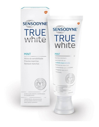 Creme Dental Sensodyne True White 100g - Kit C/2