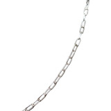 Collar Cadena Tradicional 50cm Mujer Niños Plata 925 + Caja