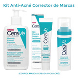 Cerave Kit Anti-acné Espinillas Control Marcas Por Acné