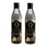 Kit 2 Shampoo Ouro® Matizante Plata 250 Ml