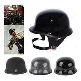 Casco Aleman Tipo Chopper Para Motociclista Ultra Comodo