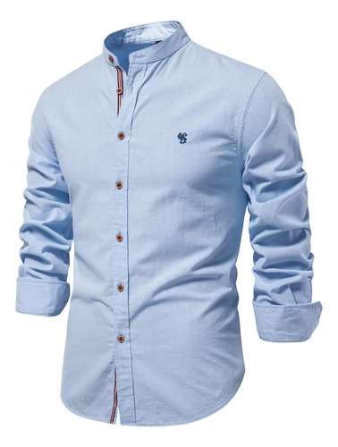 Camisa Slim Fit Calidad Moda Casual Formal Manga Larga Hombr | MercadoLibre