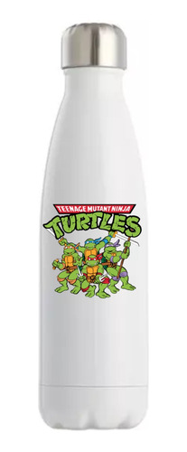 Botella Térmica Acero Inoxidable Tortugas Ninja