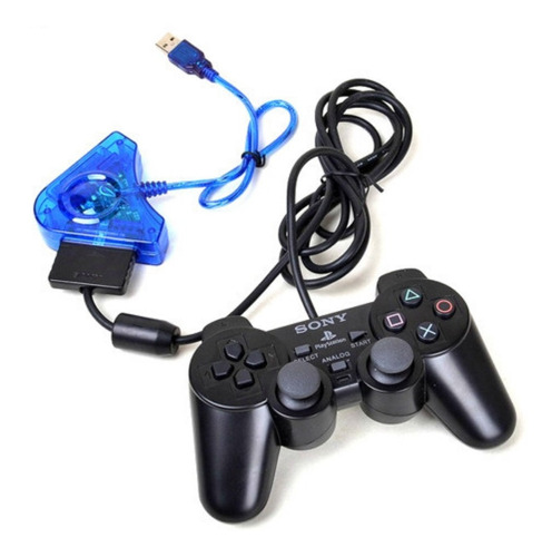 Adaptador Duplo P Controle Ps2 E Ps1 Entrada Usb P Pc E Ps3