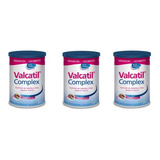 Valcatil Complex Nutricion Cabellos Uñas Polvo 260g Pack X 3