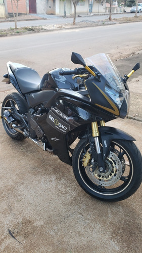 HONDA CBR 600 F ANO 2012 PRETA COM ABS