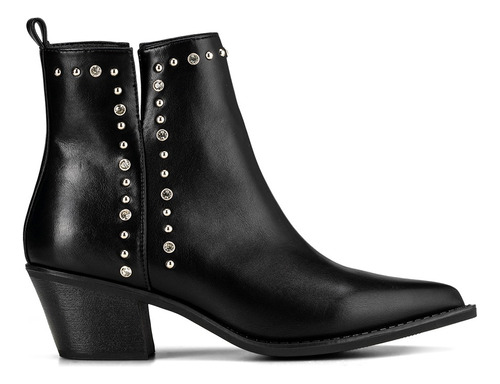 Botines Vaqueras Moda Botas Mujer Zapatos Cómodo Único Weide