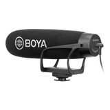 Microfono Super Cardioide Boya Video Camara Celular Bm2021 Tipo Shotgun