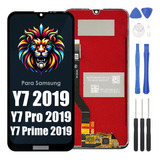 Pantalla Touch Lcd Para Huawei Y7 2019 Dub-lx1/2/3 Negro