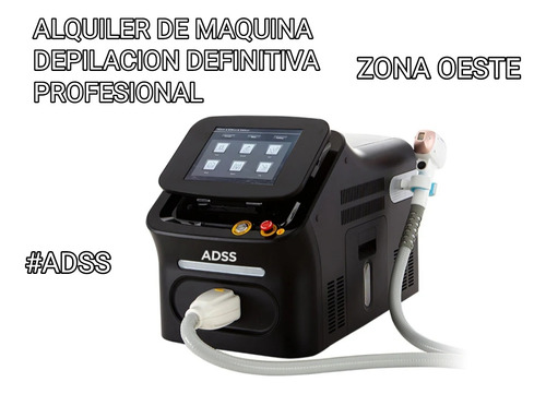 Alquiler De Máquina De Depilación Defini. #adss Zona Oeste