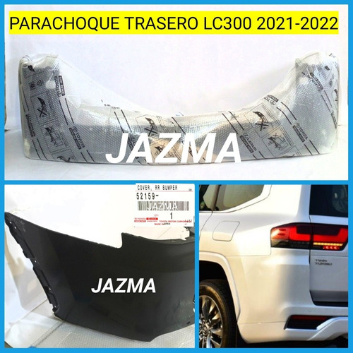 Parachoque Trasero Land Cruiser Lc 300 2021 2022 Original  Foto 4