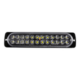 Baliza Led Modulo Intermitente 24w 12v 24v Nl231-24 Blanco