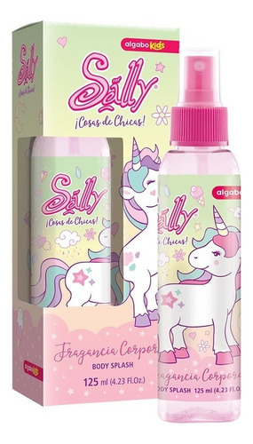 Colonia Sally Unicornio 125ml Algabo Volumen De La Unidad 125 Ml