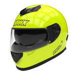 Casco Para Moto Integral Hawk Rs11  Amarillo Fluo Talle S 